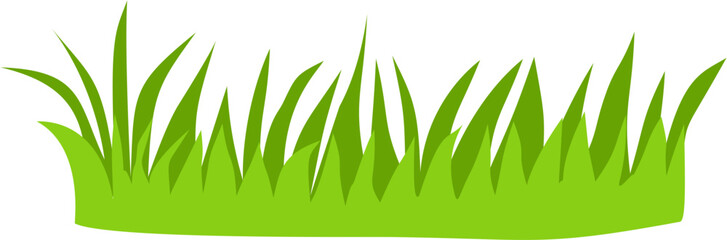 flat green grass