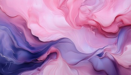 Fototapeta premium cooltoned pink with lavender shift ethereal marbling texture serene