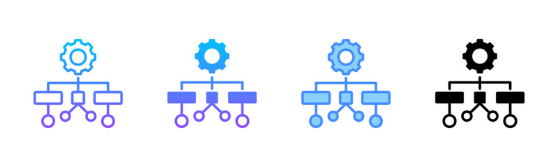 Uml Multi Style Icon Set