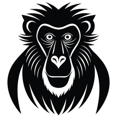 baboon vector