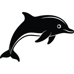 dolphin vector sihouette