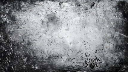 Retro-style distressed overlay featuring scratches, dust, and white grain texture with a dark black layer, ideal for adding a vintage feel to edited images.