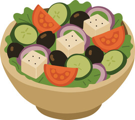 Greek Salad with Feta