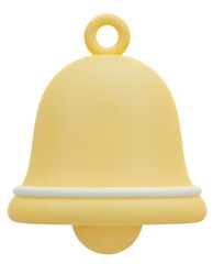 Fototapeta premium Yellow Bell Icon