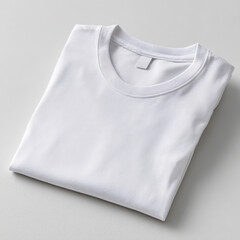 Folded t-shirt mockup banner