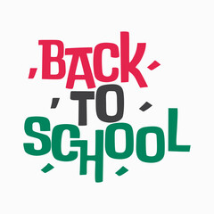 Back to School Lettering