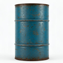 Fototapeta premium old rusty oil barrel