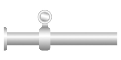 Realistic Metal Pipeline Illustration Set