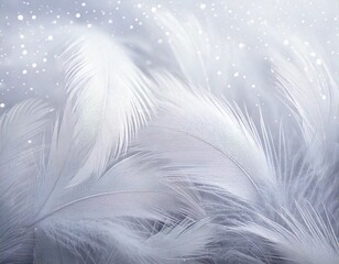 Obraz premium Airy soft Abstract gentle natural background with bird feathers macro with soft focus on lig.jpg