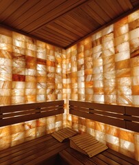 Himalayan bath, salt sauna, spa 
