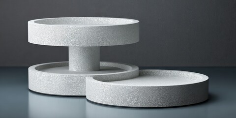 Product podium mockup banner