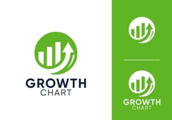 globe arrow logo design. creative growth business finance symbol icon vector	
