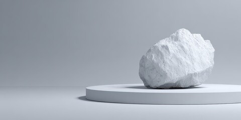 Product podium mockup banner