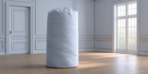 Punching bag mockup banner