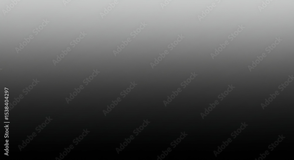 Poster gradient background with smooth transition from light gray to deep black tones