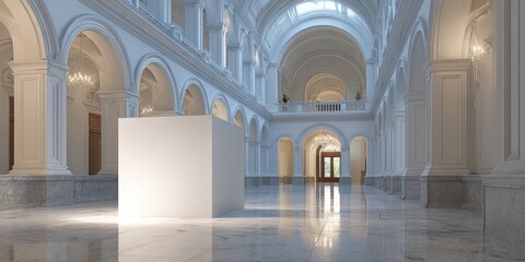 Fototapeta premium Roll up mockup banner