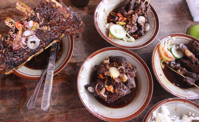 grilled beef ribs on a plate