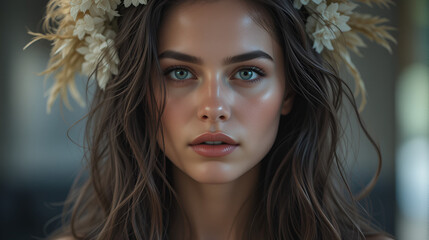 MUJER PENSATIVA