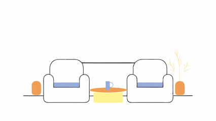 Minimalist Living Room Interior Design