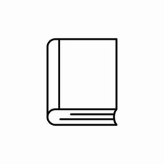 library book icon sign vector