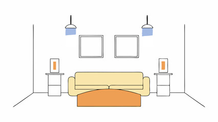 Minimalist Living Room Interior Design