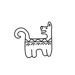 Mayan civilization tribal icon