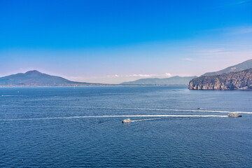 Obraz premium Bay of Naples, Sorrento, Italy