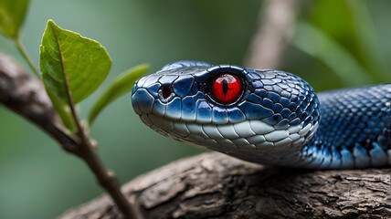 Fototapeta premium snake in the zoo