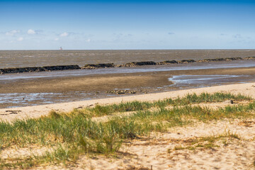 Am Strand an der Knock in Emden