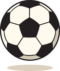 Fototapeta premium Classic Soccer Ball Vector Illustration