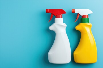 Cleaning supplies preparation home product photography bright aesthetic