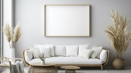 living room interior with sofa