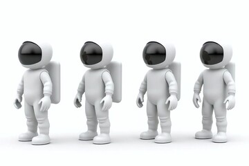 3d astronaut