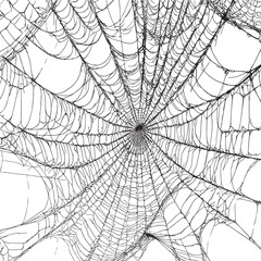 spider web background, vector illustration of a spider web