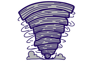 Dark Tornado Wind Sticker Pack