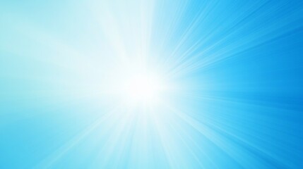 Obraz premium Light blue radial gradient background with soft digital glow and futuristic abstract design for technology, innovation, and ui interface concepts
