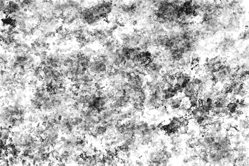 Abstract Grayscale Grunge Texture with Splatter effect old faded gray stain blank vector background