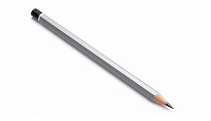pencil on white background