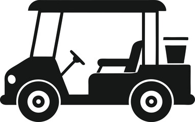 forklift golf truck car