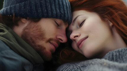 portrait of a young couple