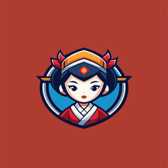 cartoon woman smile drawing