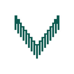 Creative and modern Initial V logo