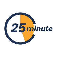 Countdown timer icon start 5, 10, 15, 20, 25, 30, 35, 40, 45, 50, 55 and 60. Numeric countdown elements for progress tracking, Time Tracking Illustration,Stopwatch Countdown Icons