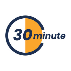 Countdown timer icon start 5, 10, 15, 20, 25, 30, 35, 40, 45, 50, 55 and 60. Numeric countdown elements for progress tracking, Time Tracking Illustration,Stopwatch Countdown Icons