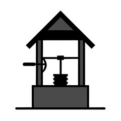 house icon isolated on white