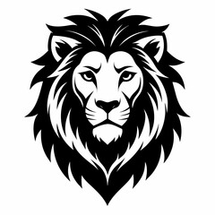 lion head vector