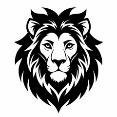 lion head vector