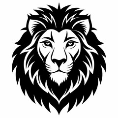 lion head vector