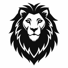 Obraz premium lion head vector
