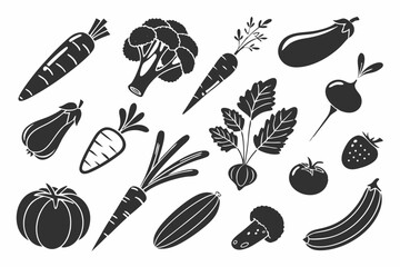 vegetables seamless pattern